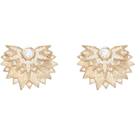Piaget Sunlight Rose Gold Diamond Earrings