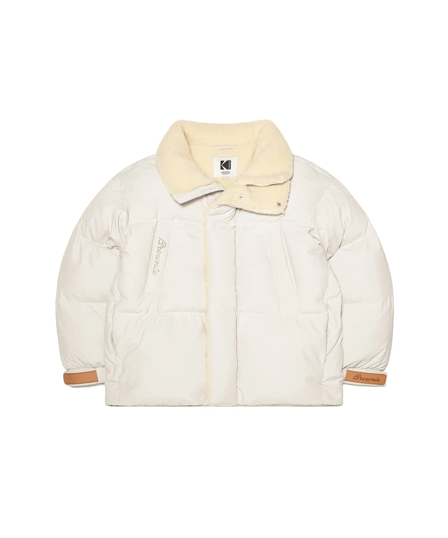 Brownie Short Down Jacket Ivory
