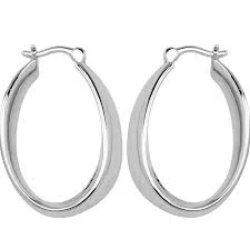 Sterling Silver Hoop Earrings