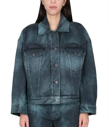 Stella McCartney Tie-Dye Oversized Denim Jacket