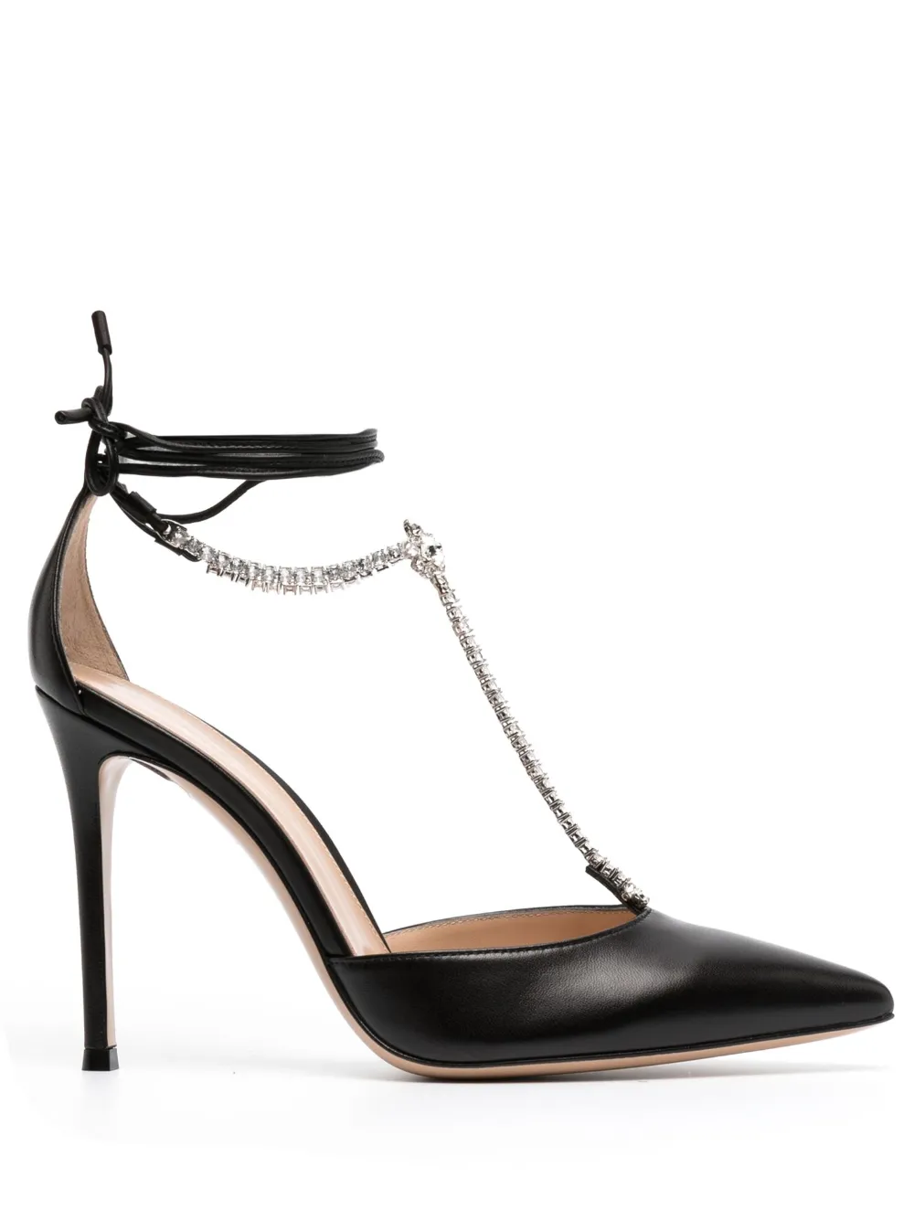 Crystal-embellished 105 Suede Pumps