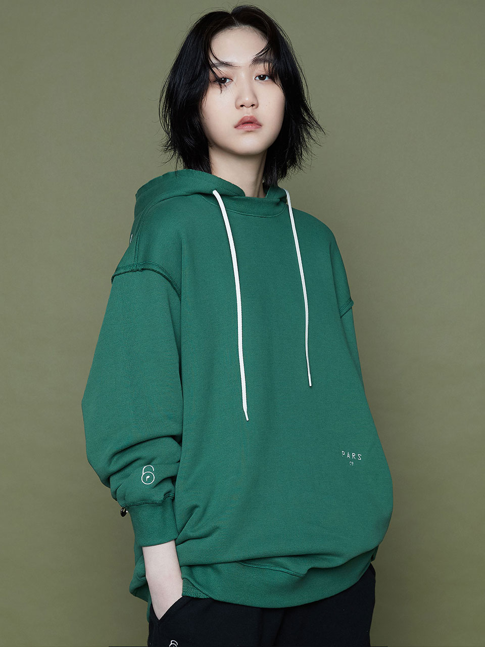 Green Hoodie