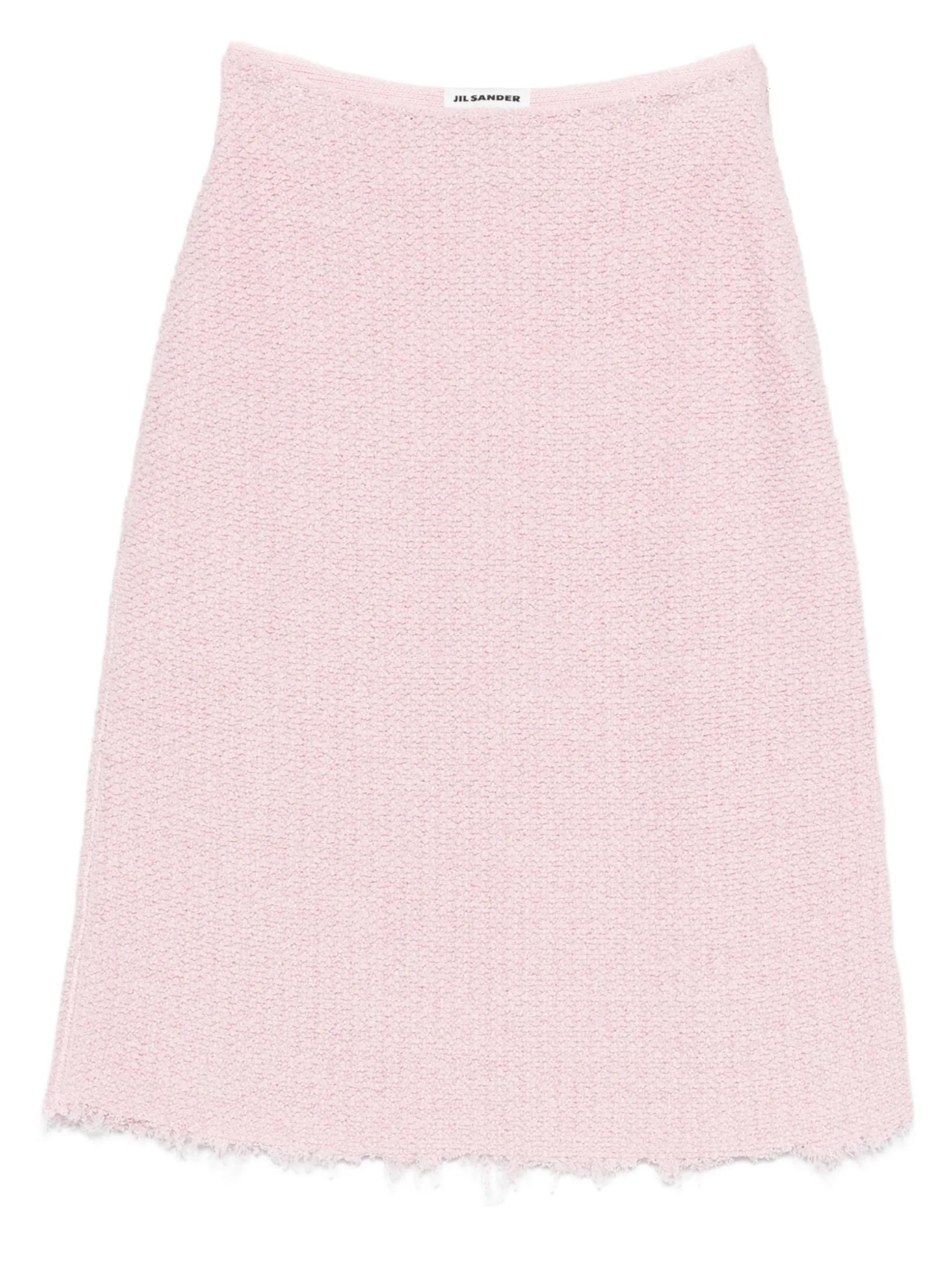 질샌더 A line frayed skirt 10638966063368 TP722191812 48659604