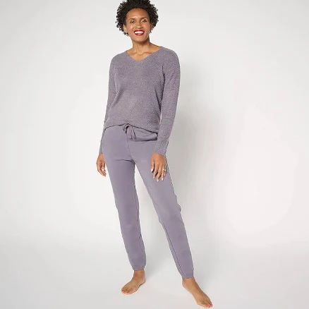 Barefoot Dreams Tall Cozychic Lite Pullover & Lounge Pant Set, Dahlia