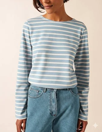 SAINT James Breton Stripe Shirt