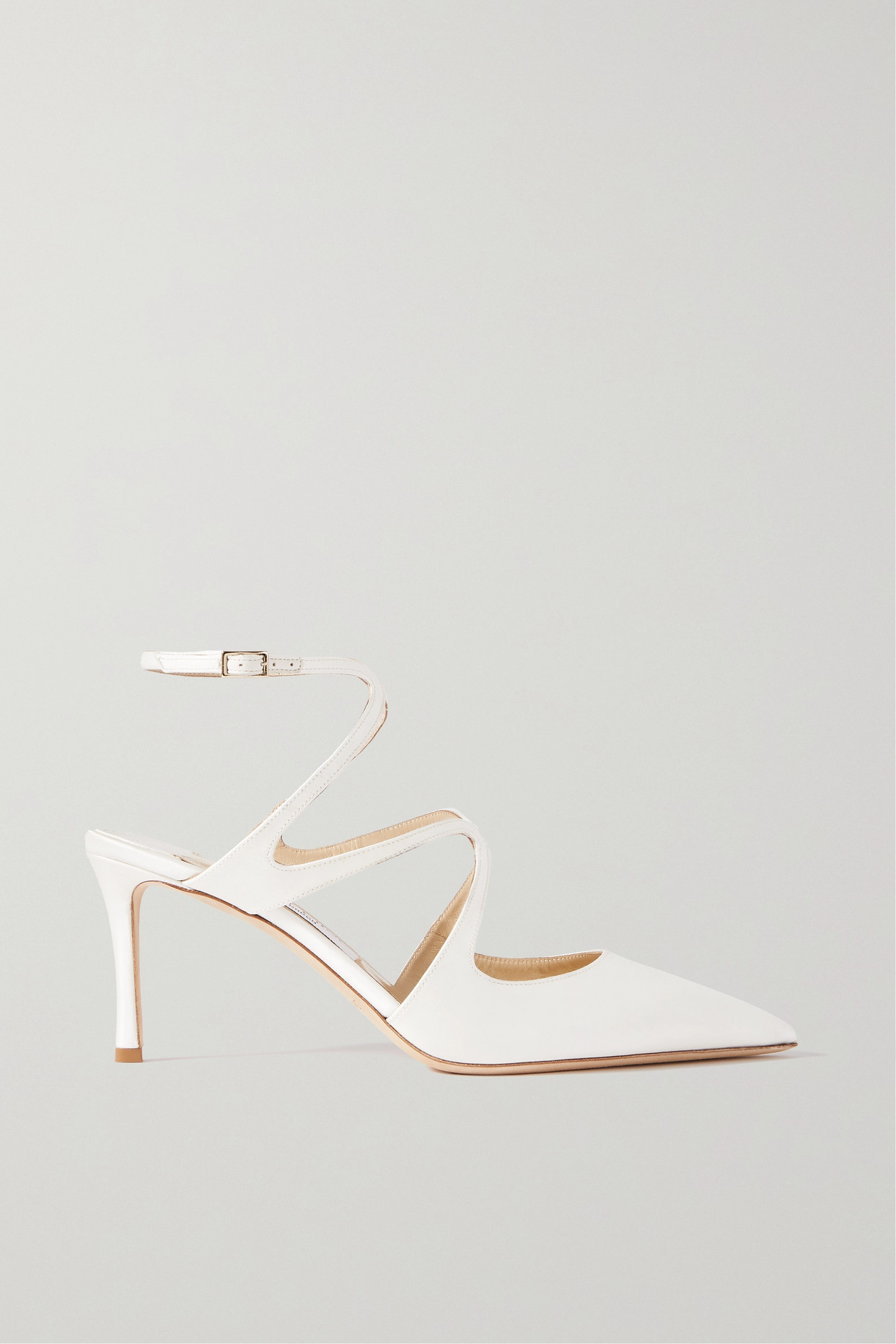 Azia 95mm Leather Pumps