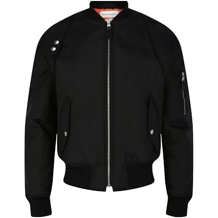 Alexander McQueen harness bomber jacket - Black