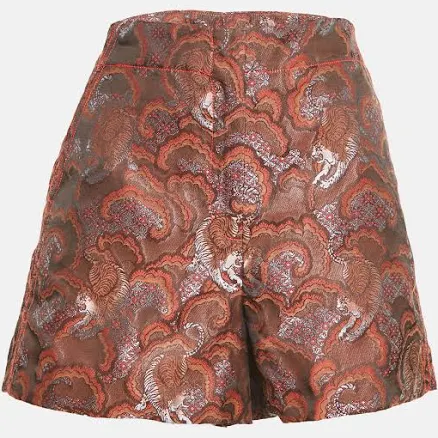 Sandro Women's High-waisted Jacquard Shorts