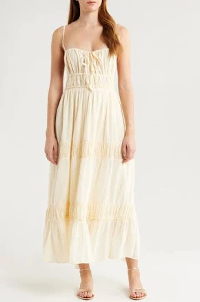 Free People Taking Sides Maxi Dress