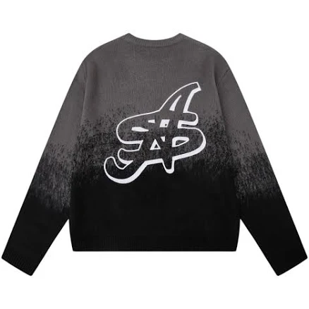 Someday Mohair Gradient Crewneck