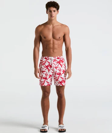 Original Penguin Men's Floral Swim Shorts