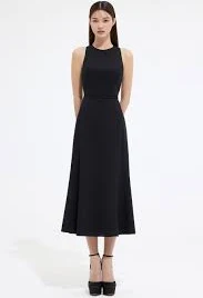 Halter Neckline Mermaid Flare Dress