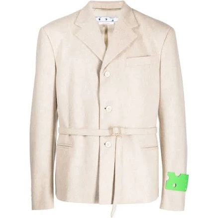 Off-White Men's Wool Skate Jacket