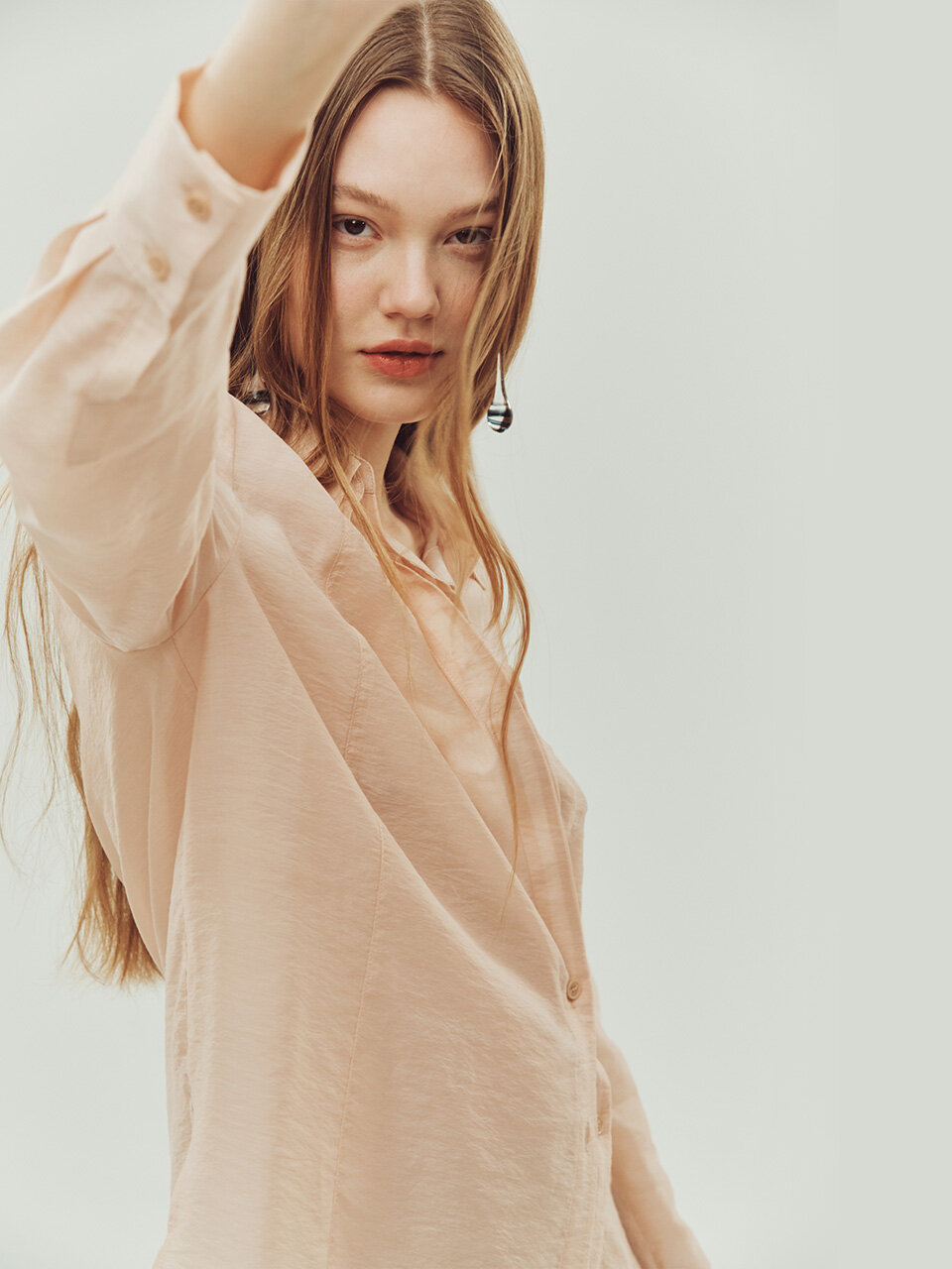 Dropped Wrap Blouse