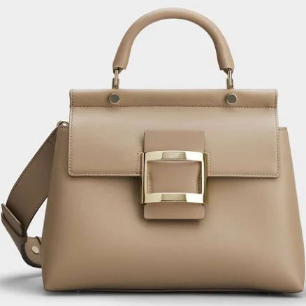Roger Vivier Viv' Cabas Leather Bag
