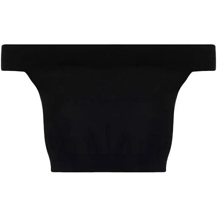 Alexander Mcqueen Off-Shoulder Top In Black