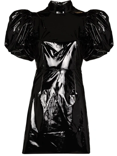 Dusk Puff-sleeve Minidress