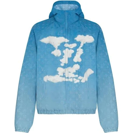 monogram clouds windbreaker