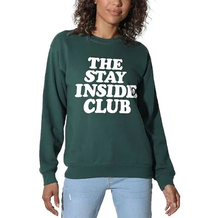 Suburban Riot The Stay Inside Club Willow Graphic Sweatshirt