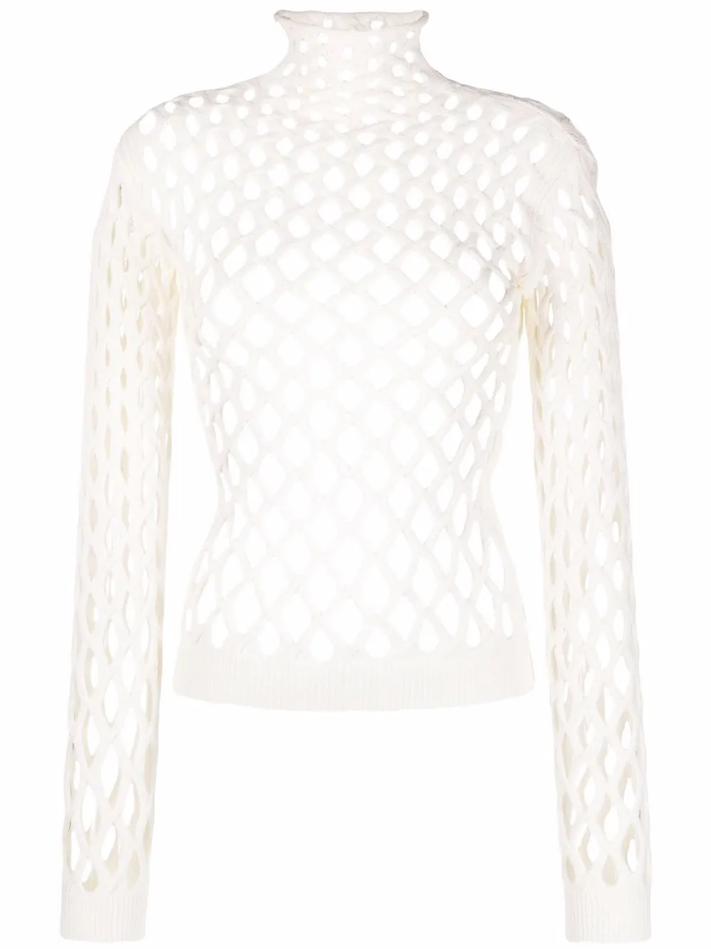 Cut-out Knitted Jumper