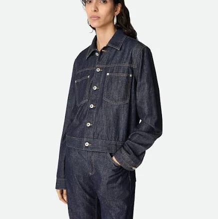 Bottega Veneta Women's Denim Trucker Jacket