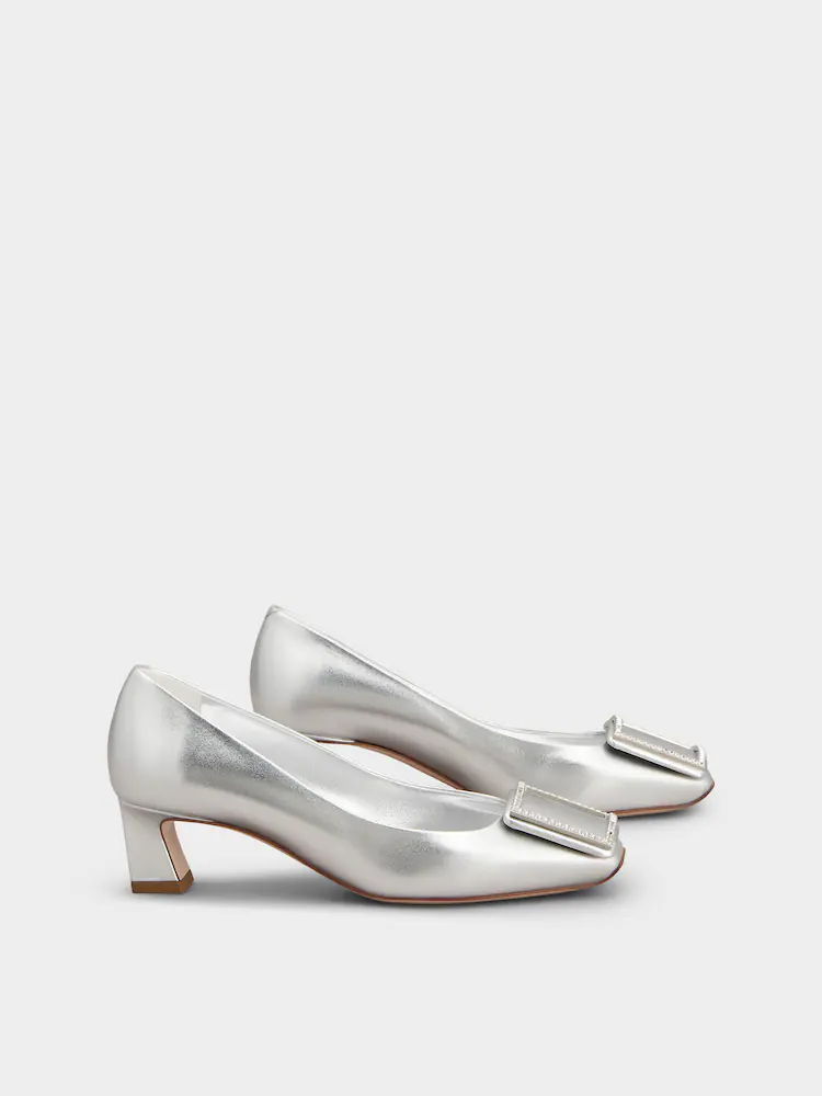Trompette Metal Buckle Pumps
