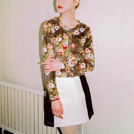 W Concept Margarin Finger Brick Skirt