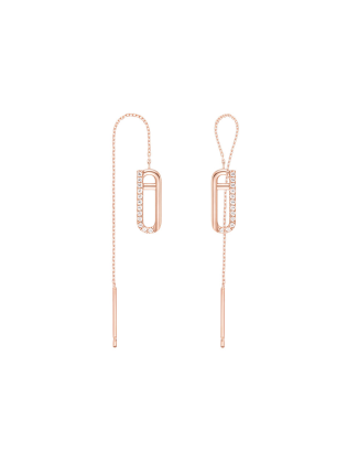 Due 14K Earrings