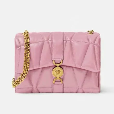 Versace Kleio Quilted Nappa Mini Bag