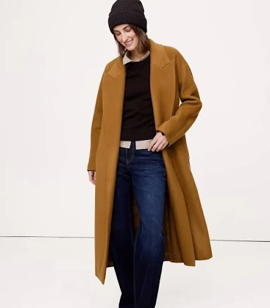 Banana Republic Women's Italian Wool-Cashmere Wrap Coat