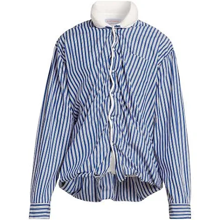 Bluemarble Men's Striped Pillow Shirt
