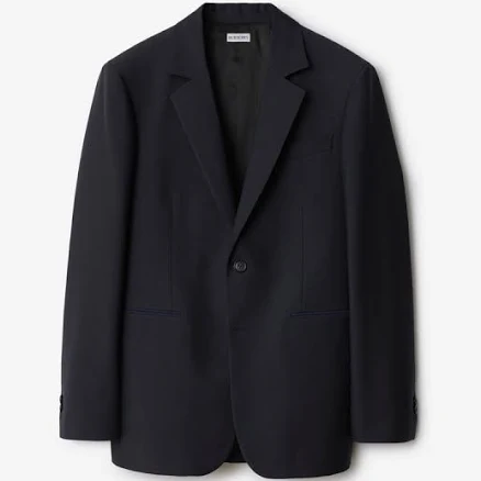Burberry Wool Tailored Jacket
