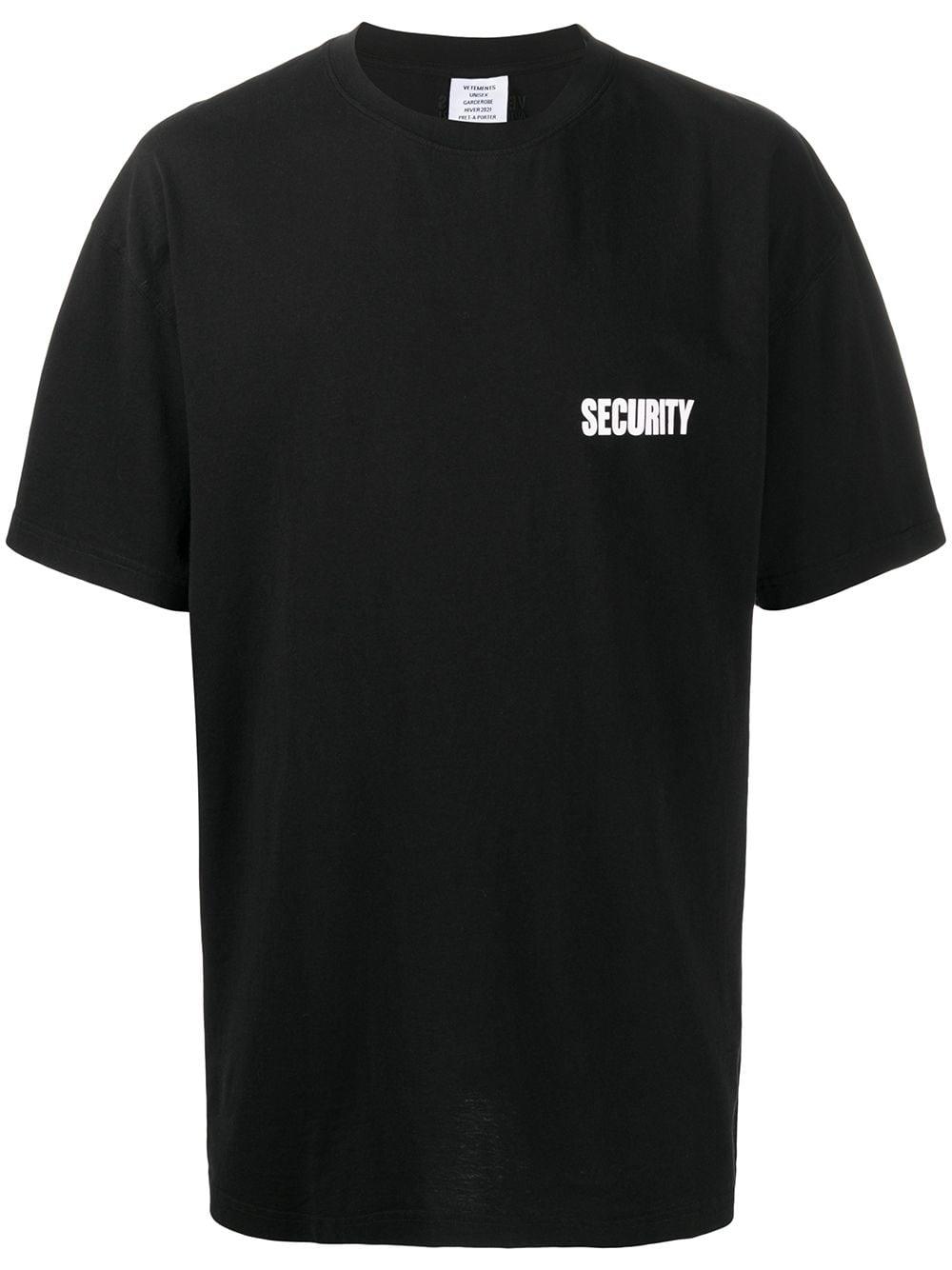 Security Crew Neck T-shirt