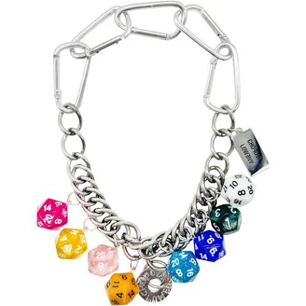 Chopova Lowena Roll The Dice Silver Necklace