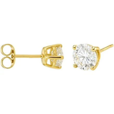 14K Yellow Gold Earrings