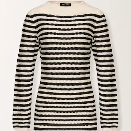 Fabiana Filippi Organic Cotton Sweater with Micro Sequins