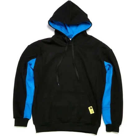 Paneled Pullover Hoodie