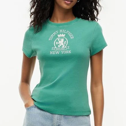 Tommy Hilfiger Washed Crest Slim T-Shirt