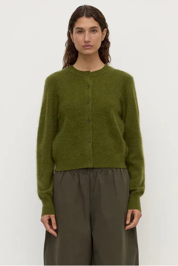 Round Neck Cardigan
