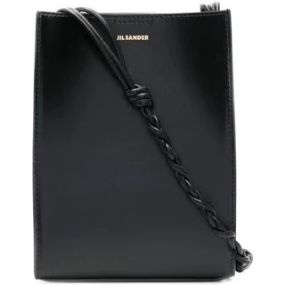 Jil Sander Tangle Leather Shoulder Bag