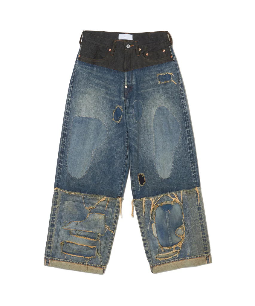 Stratum Denim Pants Wide Cut