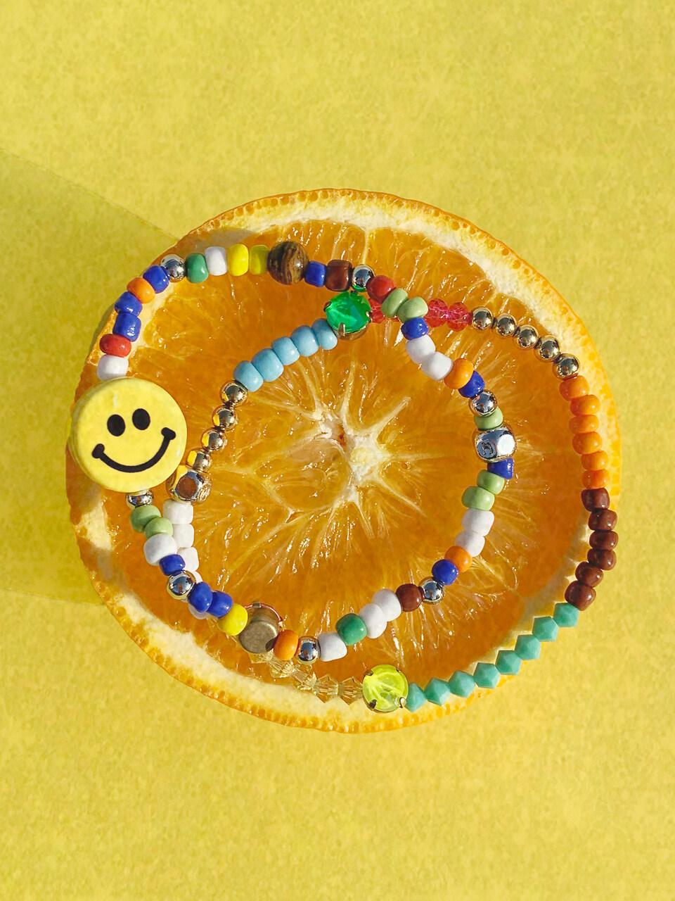 Set-Cool Summer Beads Bracelet