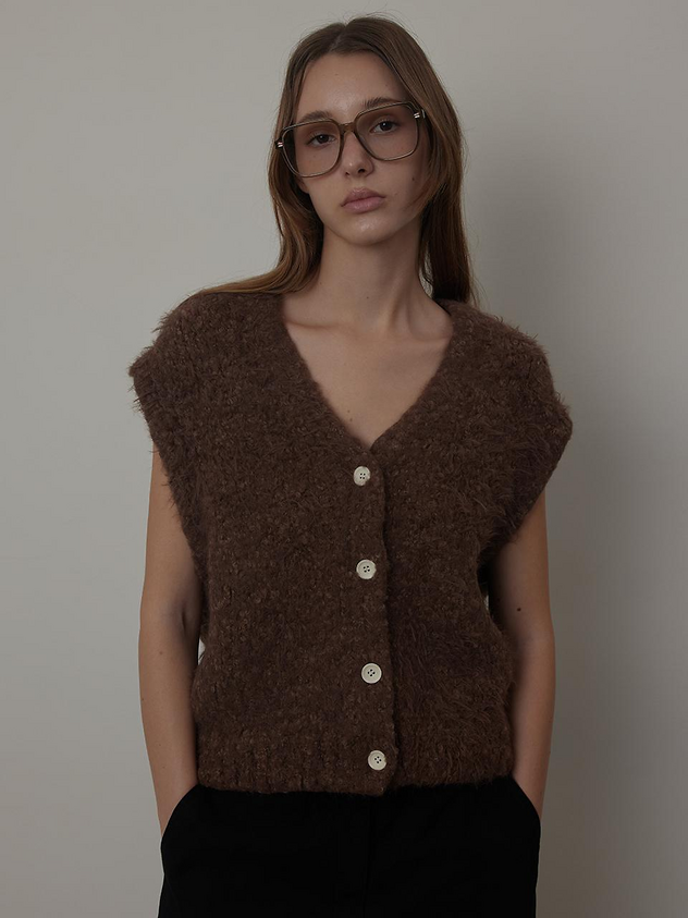 Alpaca Boucle Vest