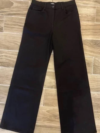 CHANEL Wide Leg Jeans