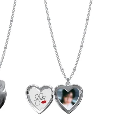 MD Heart Pendant Necklace