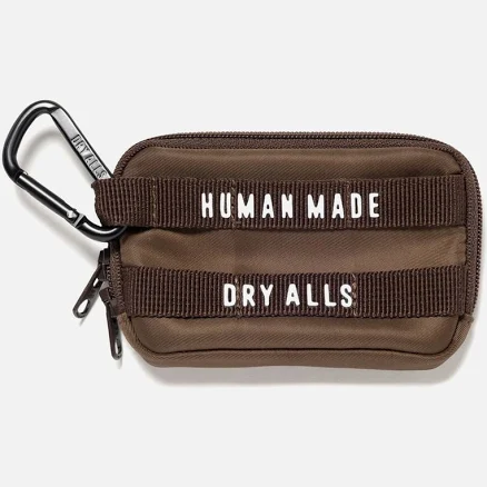Human Made Military Card Case Unisex Brown/褐色/브라운/ブラウン Size HBX
