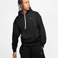 Nike Men's Solo Swoosh Fleece HoodieNike Men's Solo Swoosh Fleece Hoodie