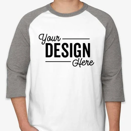 Custom Sport-Tek Raglan T-shirt - White - Size M - Sample