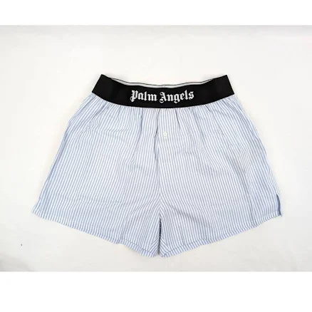 Palm Angels Men's Classic Logo Striped Boxer