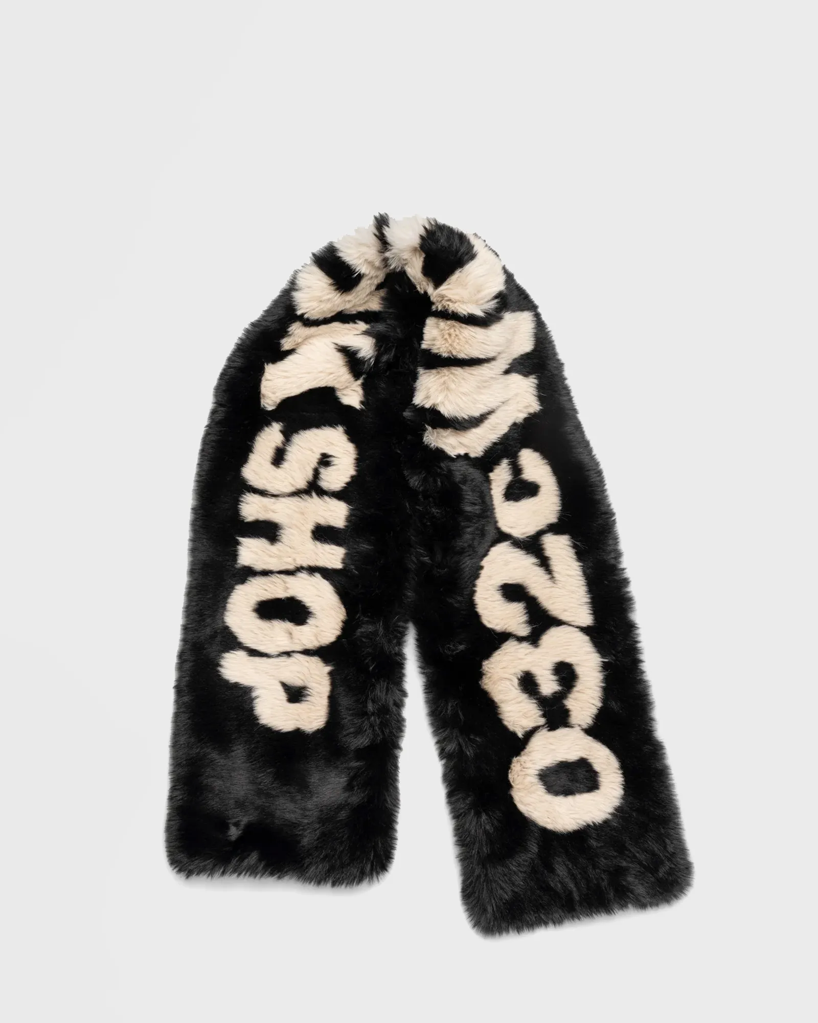 Anti-Gauguin Faux Fur Scarf